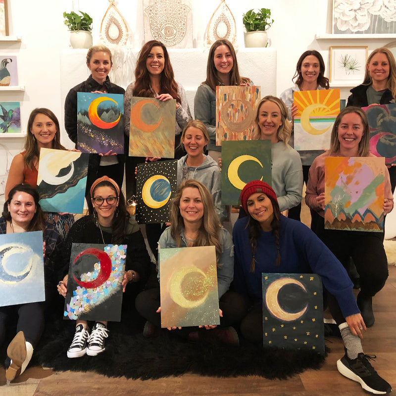 Spirit Guide Painting Class