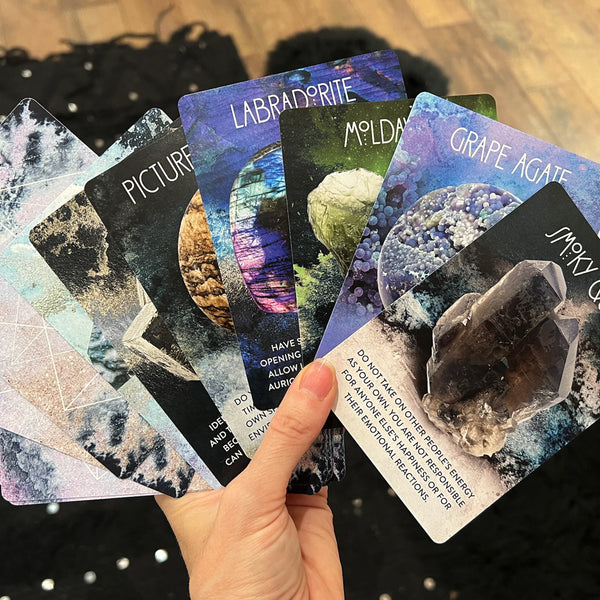 Intuitive Crystal Wisdom Book & Oracle Deck (Set)