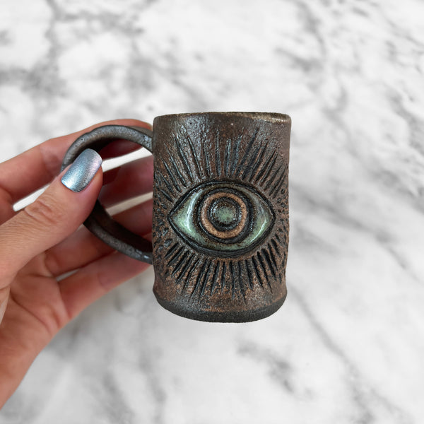 Evil Eye Espresso Mug