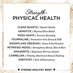 Crystals for Physical Health