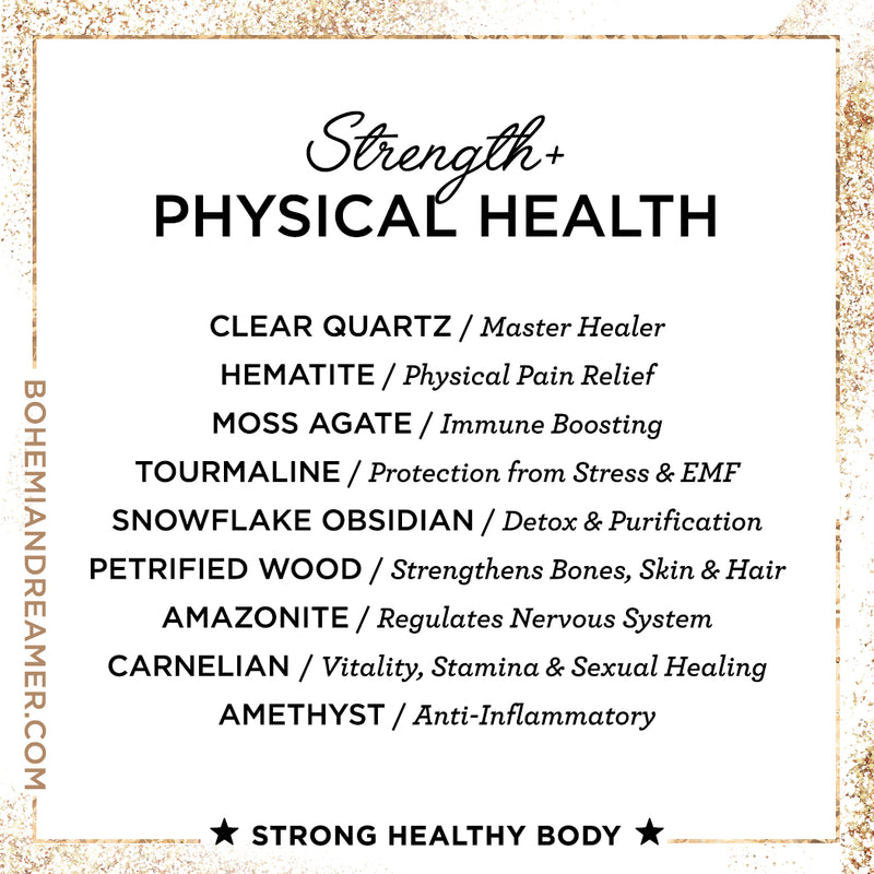 Crystals for Physical Health