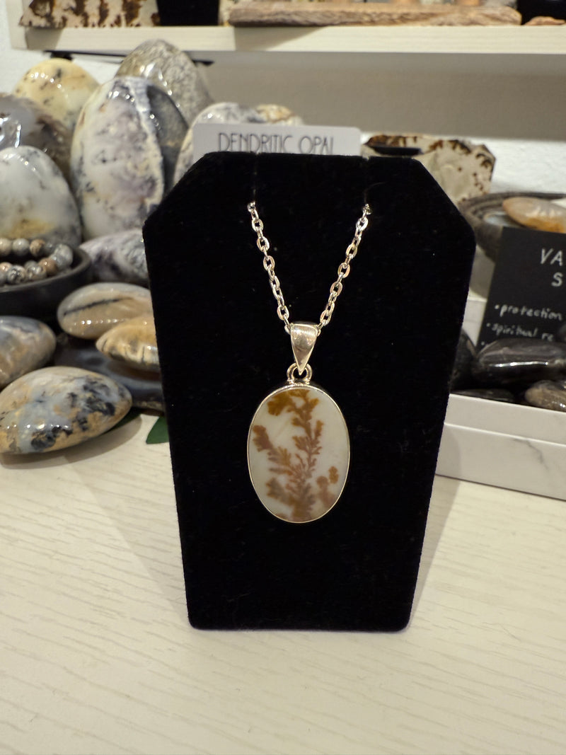 Dendritic Opal Necklace