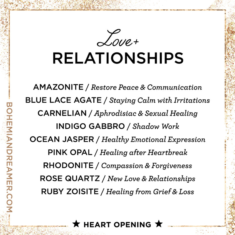 Crystals for Love & Relationships