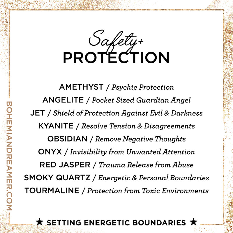 Crystals for Safety & Protection