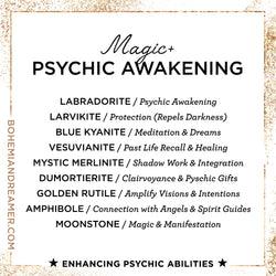 Crystals for Magic & Psychic Awakening