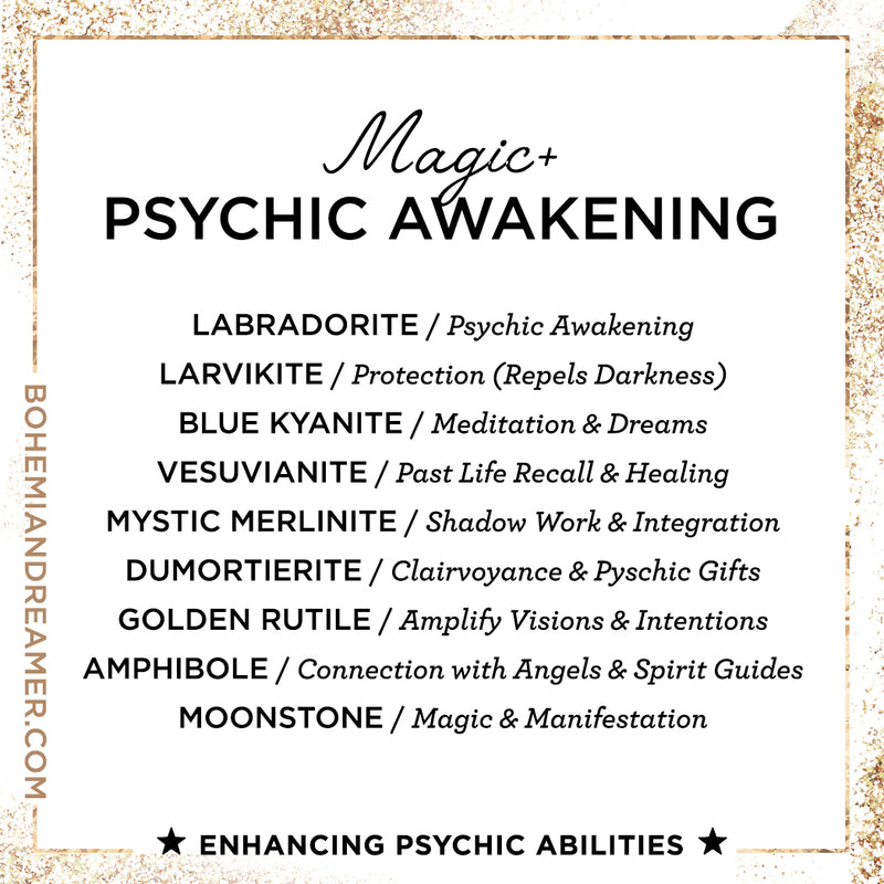 Crystals for Magic & Psychic Awakening