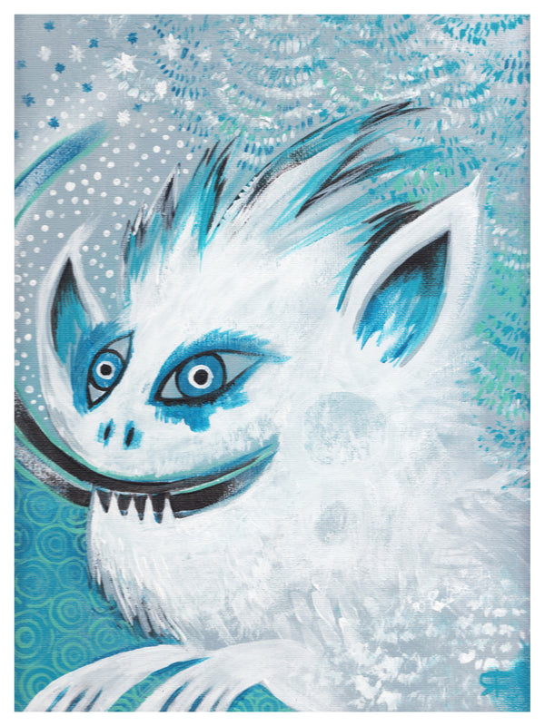 Snow Monster Print