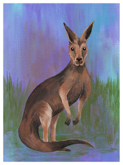 Kangaroo Print