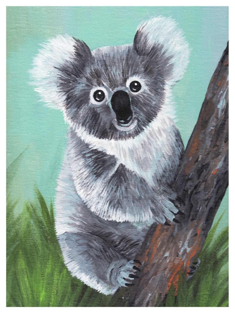 Koala art print 8x10