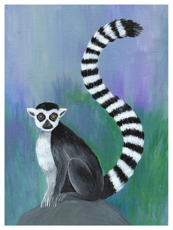 Lemur Print