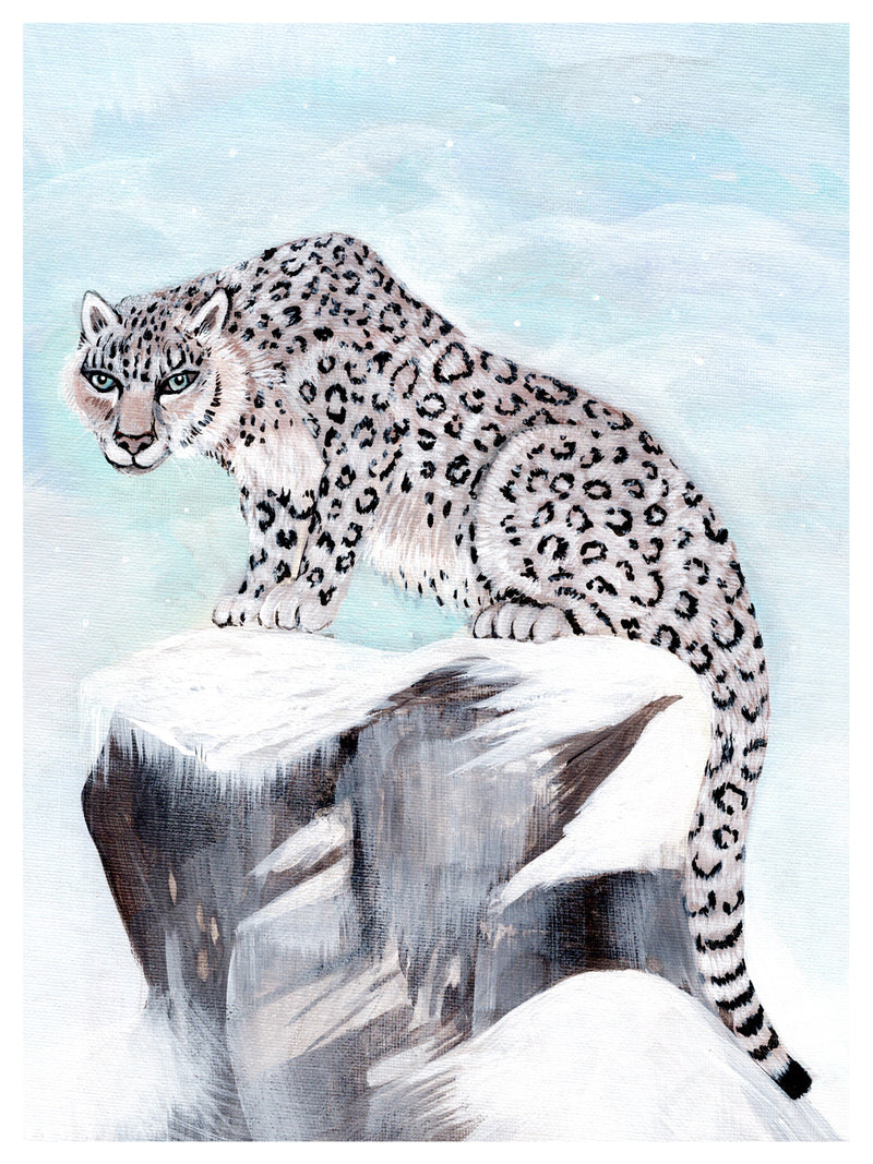 Snow Leopard Print – Bohemian Dreamer