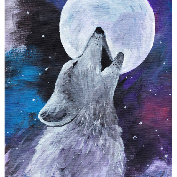 Wolf Print – Bohemian Dreamer