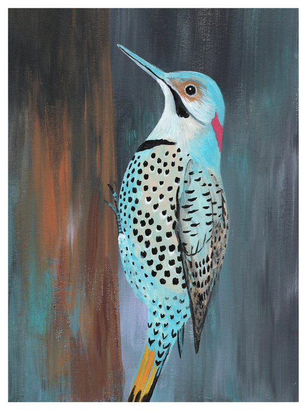 Woodpecker Print